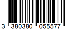 Barcode 3380380055577