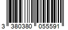 Barcode 3380380055591