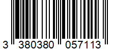 Barcode 3380380057113