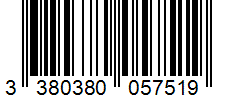Barcode 3380380057519