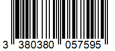 Barcode 3380380057595