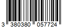 Barcode 3380380057724