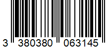 Barcode 3380380063145