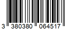 Barcode 3380380064517