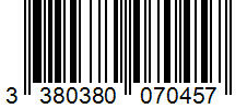 Barcode 3380380070457