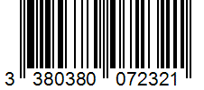 Barcode 3380380072321