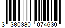 Barcode 3380380074639