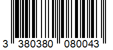 Barcode 3380380080043