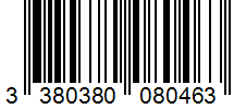 Barcode 3380380080463