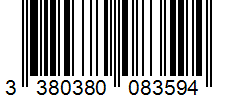 Barcode 3380380083594