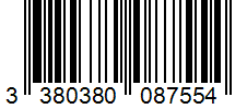 Barcode 3380380087554