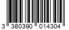 Barcode 3380390014304