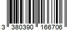 Barcode 3380390166706