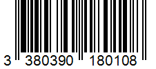 Barcode 3380390180108