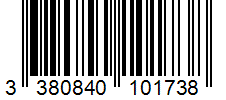 Barcode 3380840101738