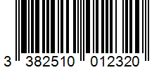 Barcode 3382510012320
