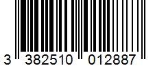 Barcode 3382510012887