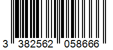 Barcode 3382562058666