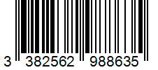 Barcode 3382562988635