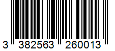 Barcode 3382563260013