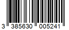 Barcode 3385630005241
