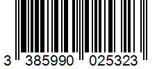 Barcode 3385990025323