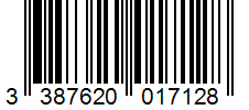 Barcode 3387620017128