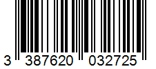 Barcode 3387620032725