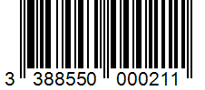 Barcode 3388550000211