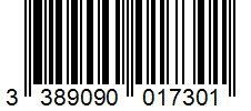 Barcode 3389090017301