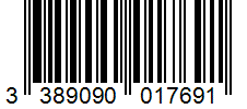 Barcode 3389090017691