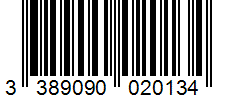 Barcode 3389090020134