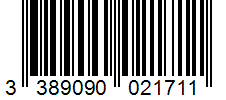 Barcode 3389090021711