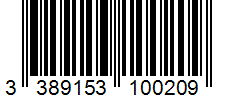 Barcode 3389153100209