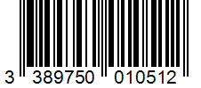 Barcode 3389750010512