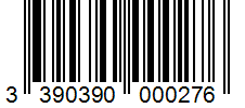 Barcode 3390390000276
