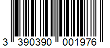Barcode 3390390001976