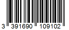 Barcode 3391690109102