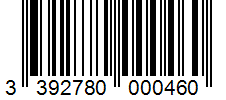 Barcode 3392780000460