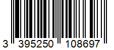 Barcode 3395250108697
