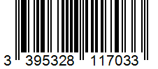 Barcode 3395328117033
