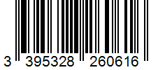 Barcode 3395328260616