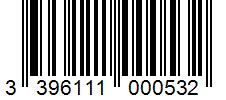 Barcode 3396111000532