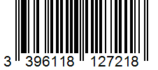 Barcode 3396118127218