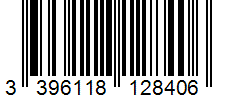 Barcode 3396118128406