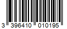 Barcode 3396410010195