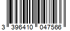 Barcode 3396410047566