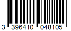 Barcode 3396410048105