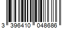 Barcode 3396410048686