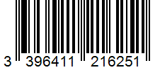 Barcode 3396411216251